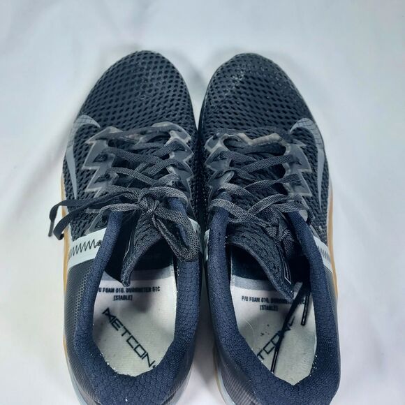Nike Metcon 6 Men’s 10.5 Black Gray Gum Sole CrossFit Training Sneakers main image 7